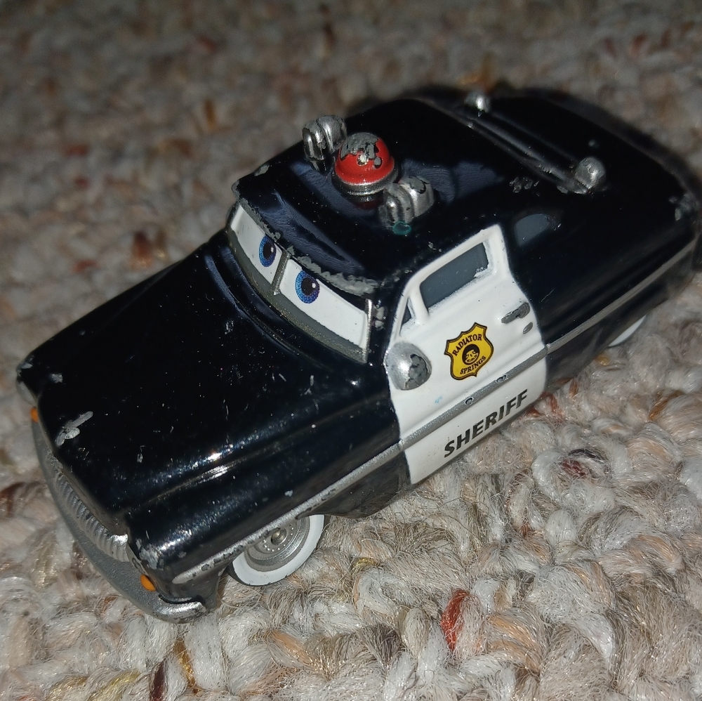 Disney "Cars" Sheriff Police Car Toy